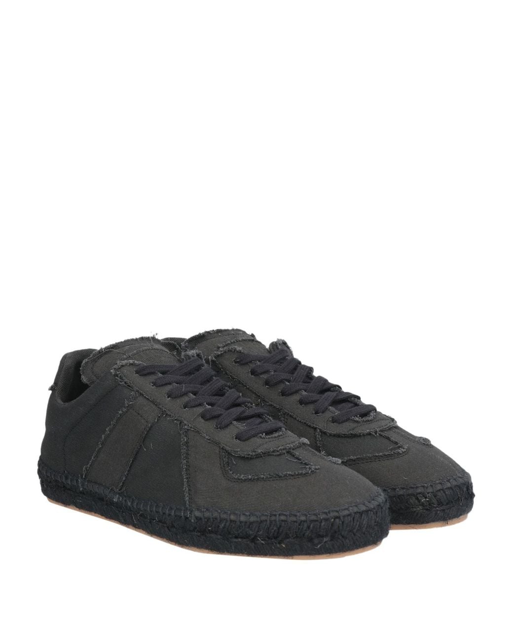 Maison Margiela Black Espadrilles
