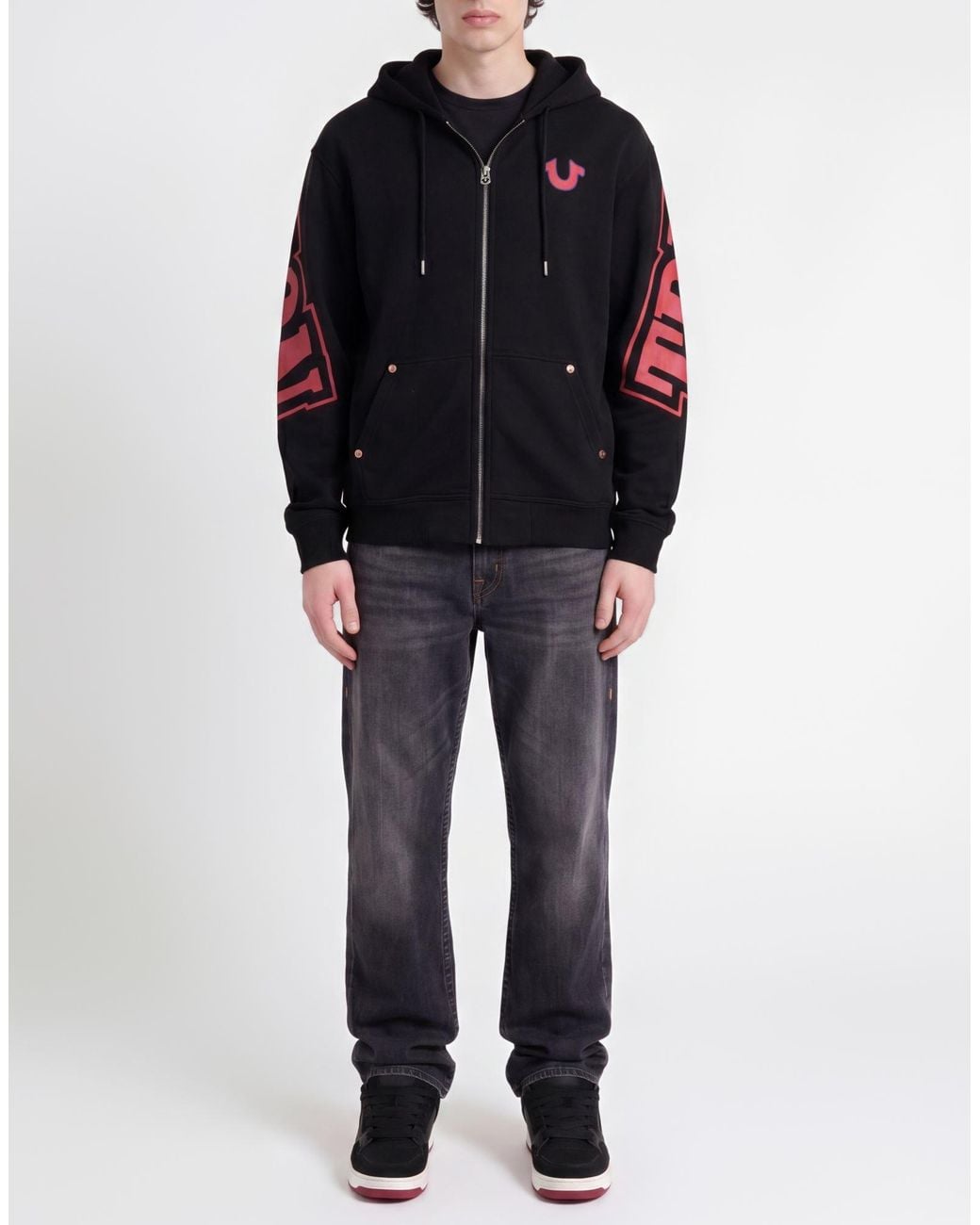 True Religion Black Sweatshirt for men
