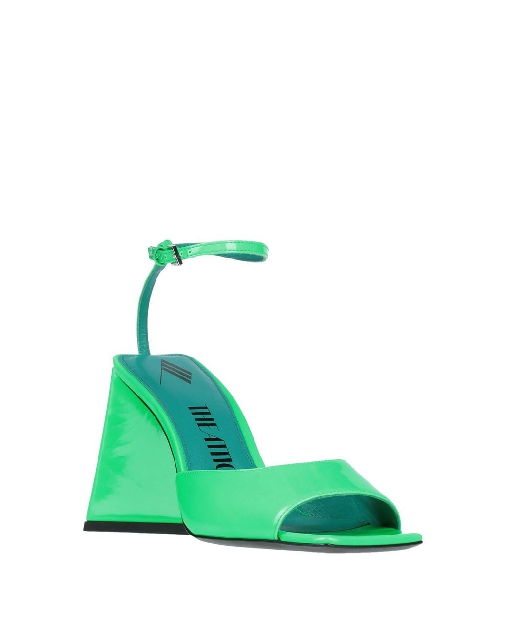 The Attico Green Sandals