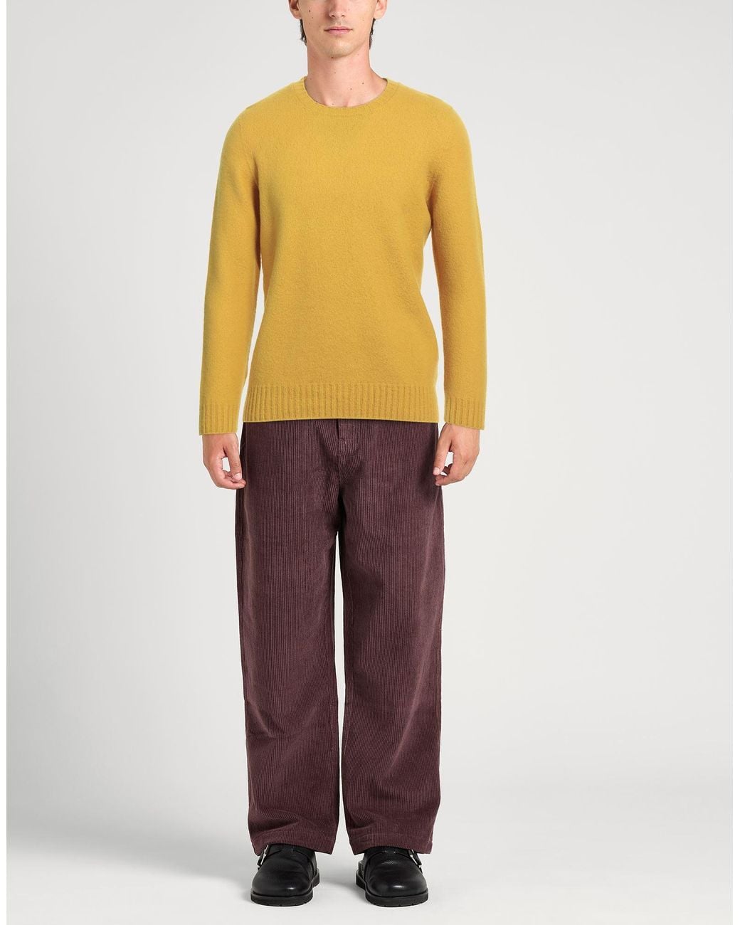 Drumohr Yellow Jumper for men