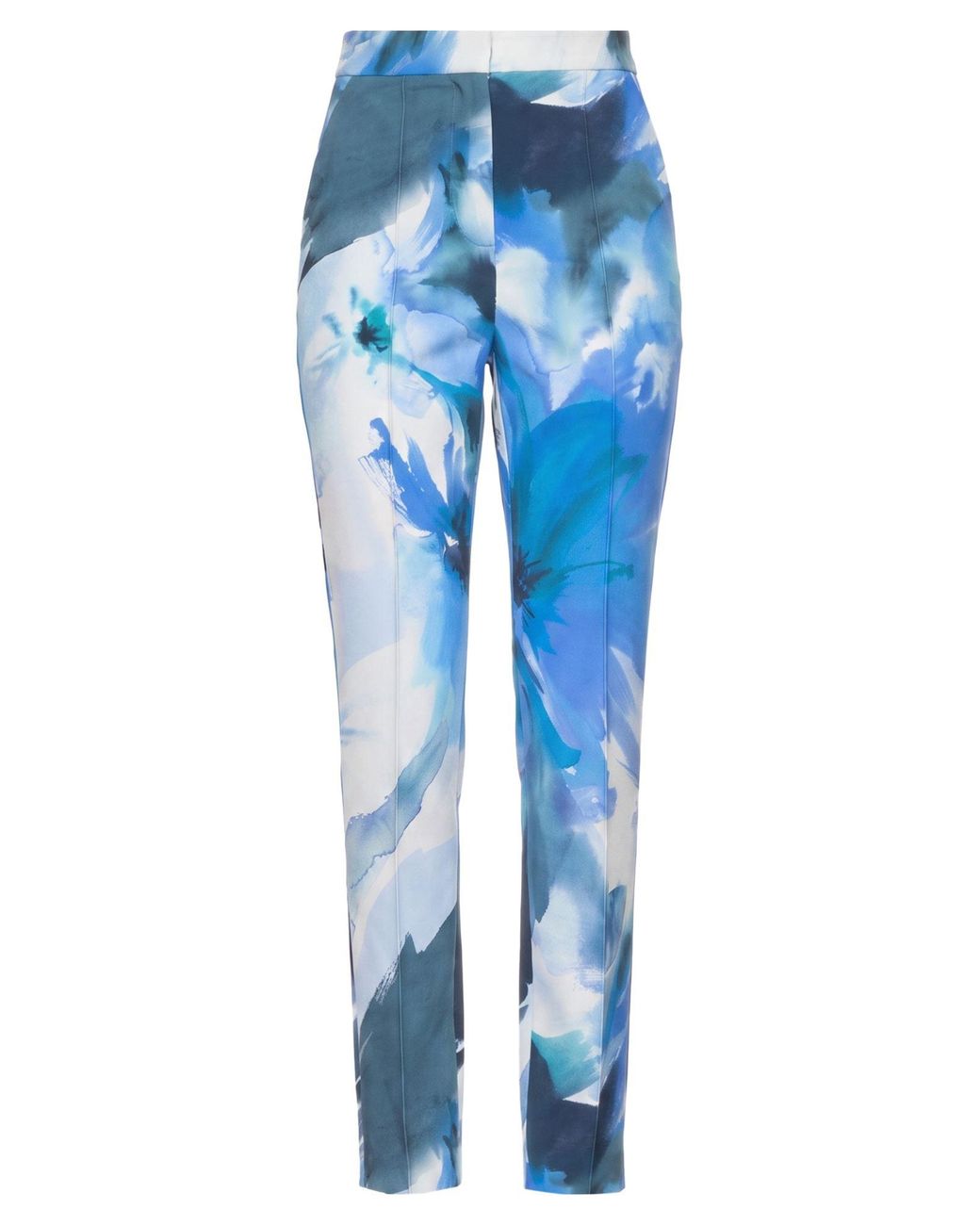 La Petite Robe Di Chiara Boni Blue Slate Pants Polyamide, Elastane