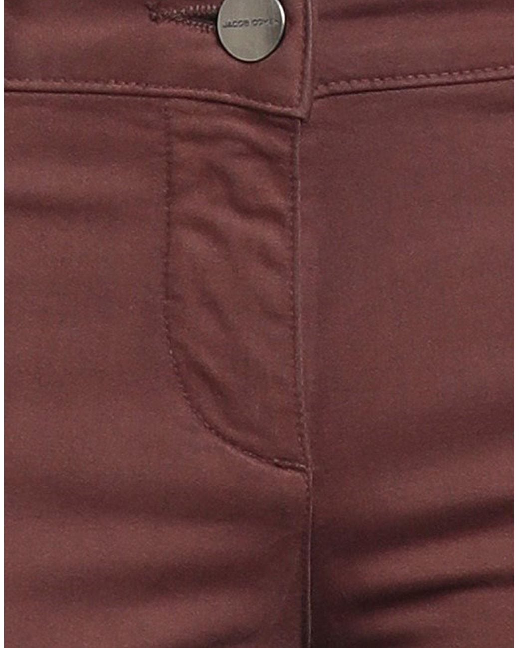 Jacob Cohen Purple Pants Cotton, Viscose, Polyester, Elastane