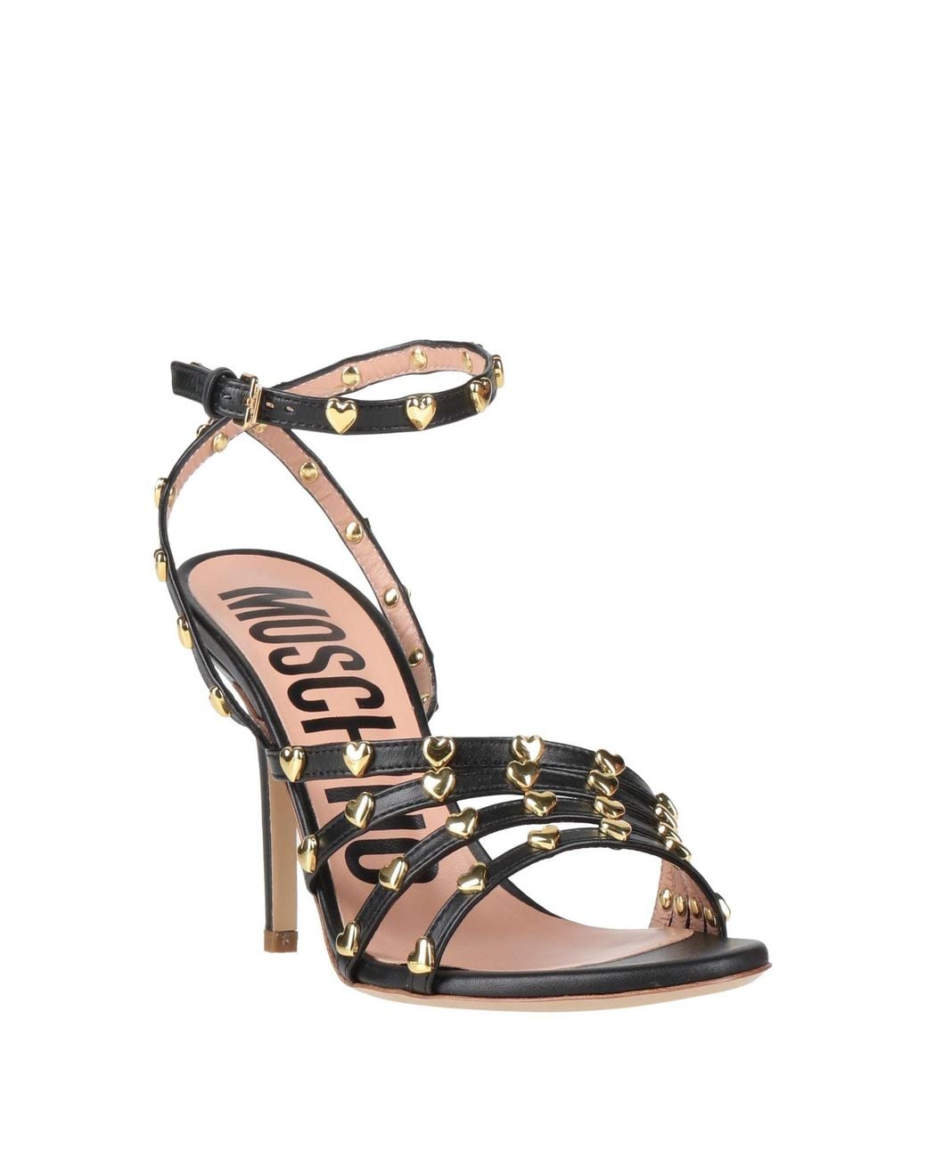Moschino Metallic Sandale