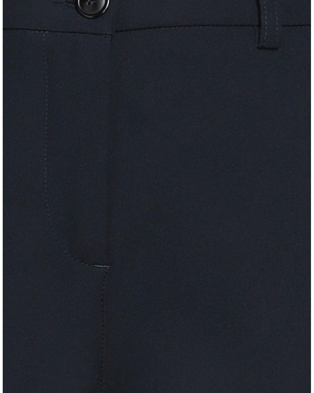 19.70 Nineteen Seventy Blue Pants Polyester, Elastane