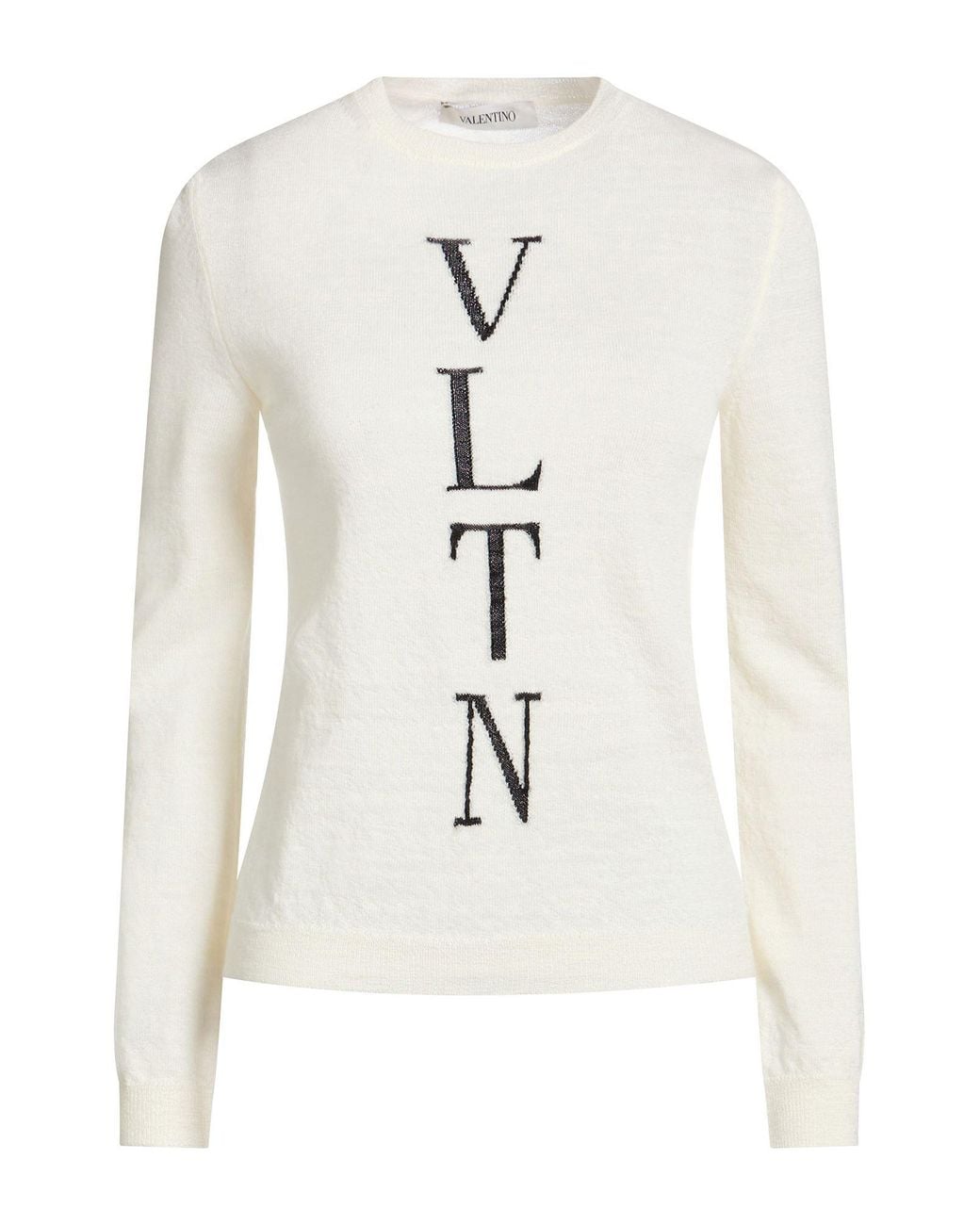 Valentino Garavani White Sweater Virgin Wool