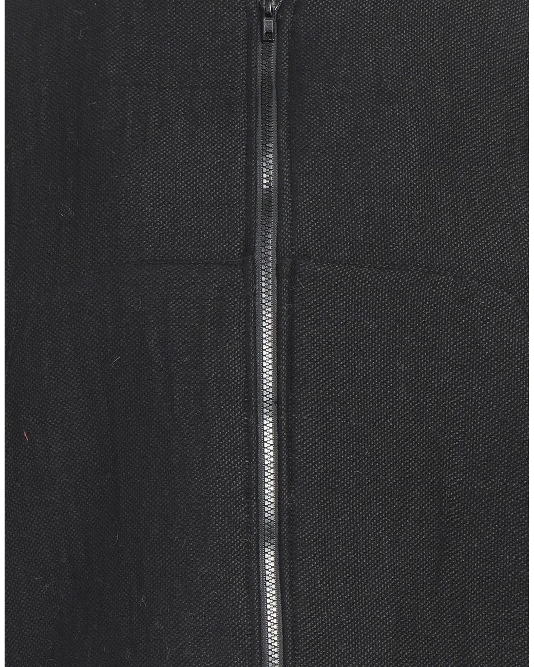 Masnada Black Jacket Wool