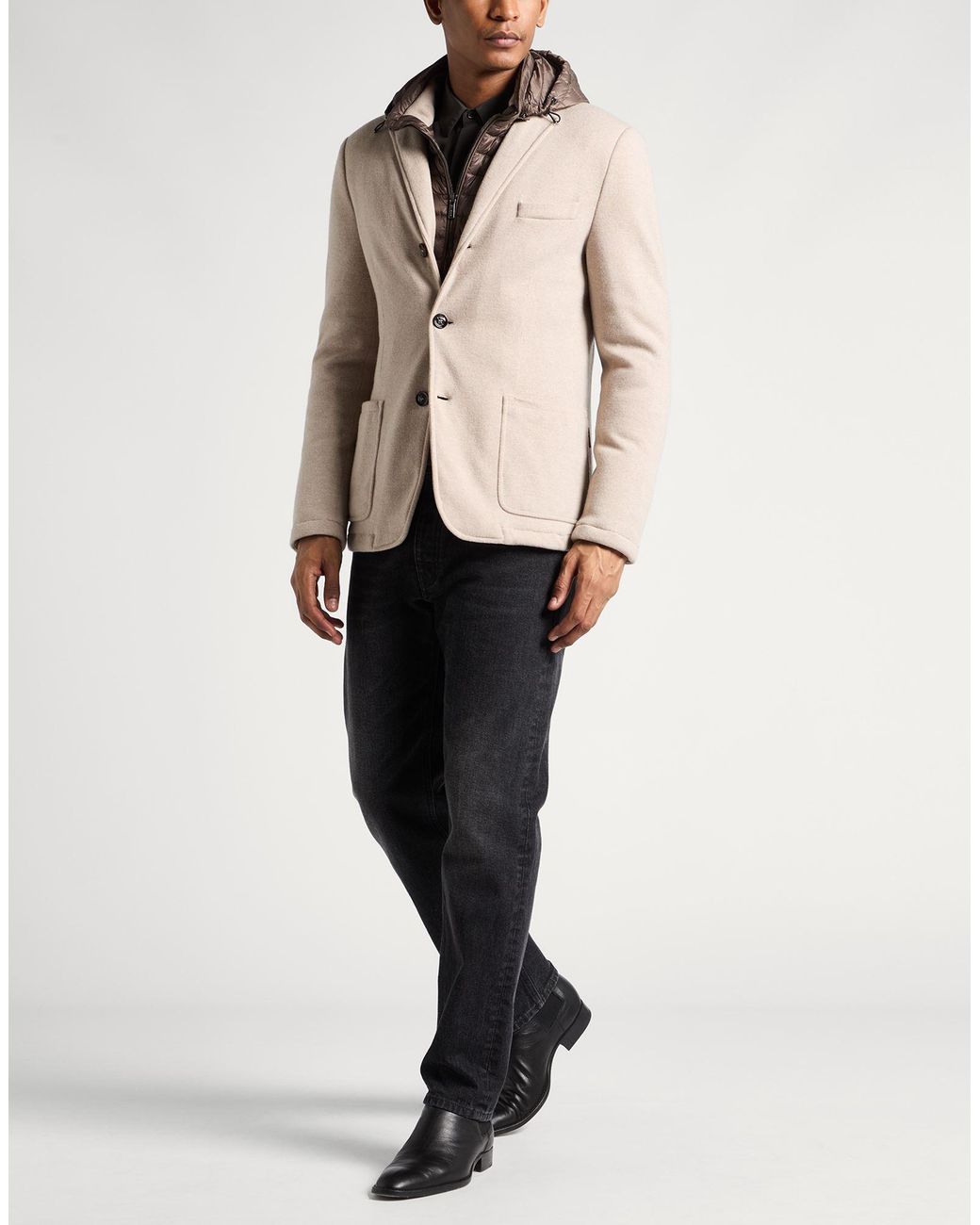 Moorer Blazer in Natural für Herren