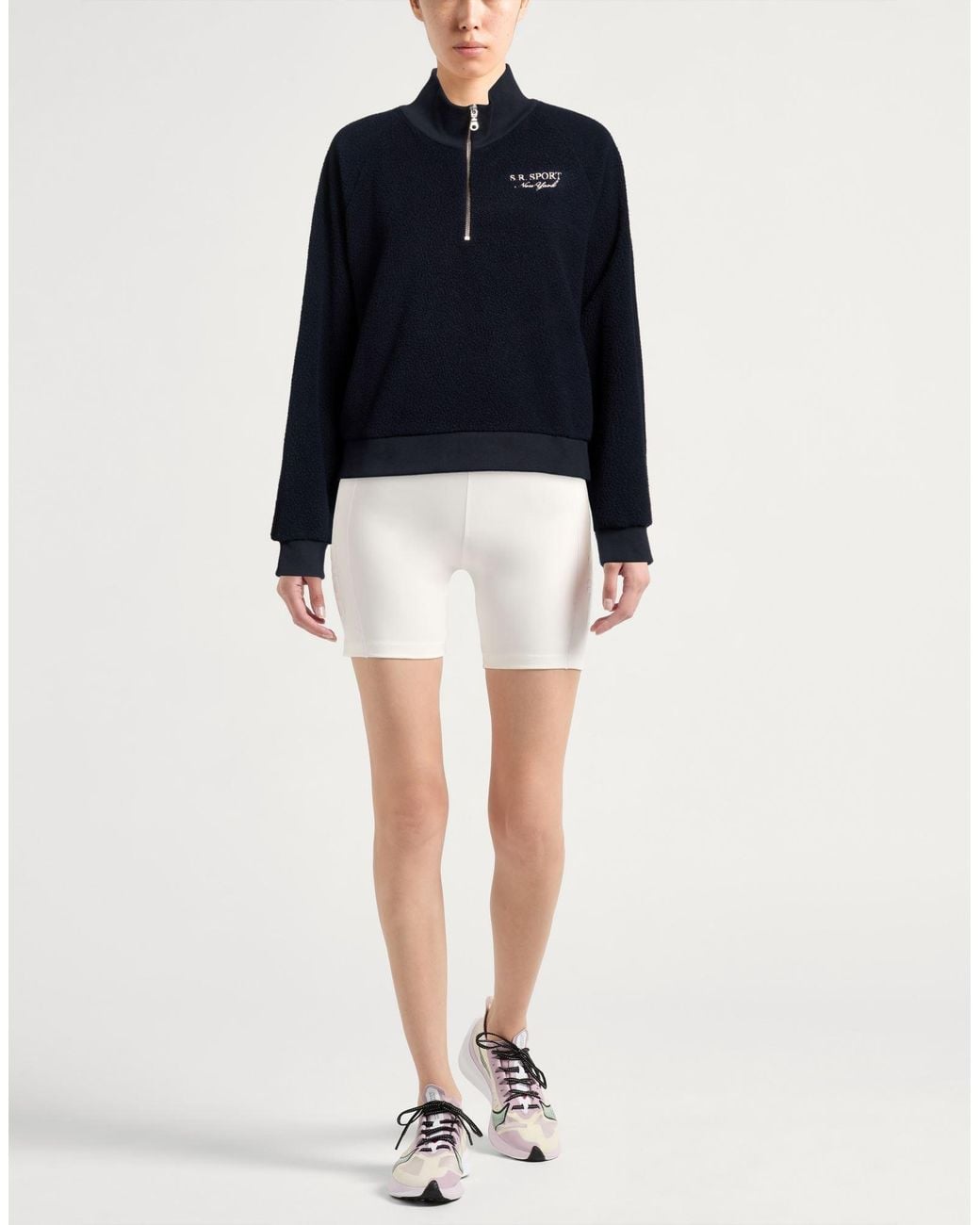 Sporty & Rich Blue Sweatshirt Polyester