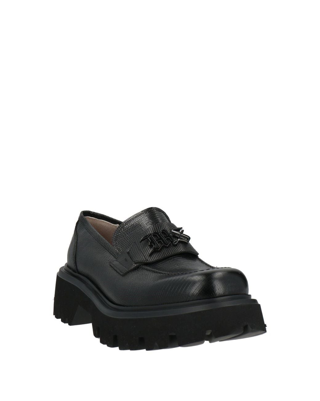 MICH SIMON Black Loafers for men