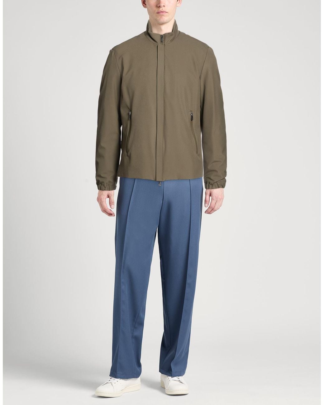Paul & Shark Green Jacket Polyamide, Elastane for men
