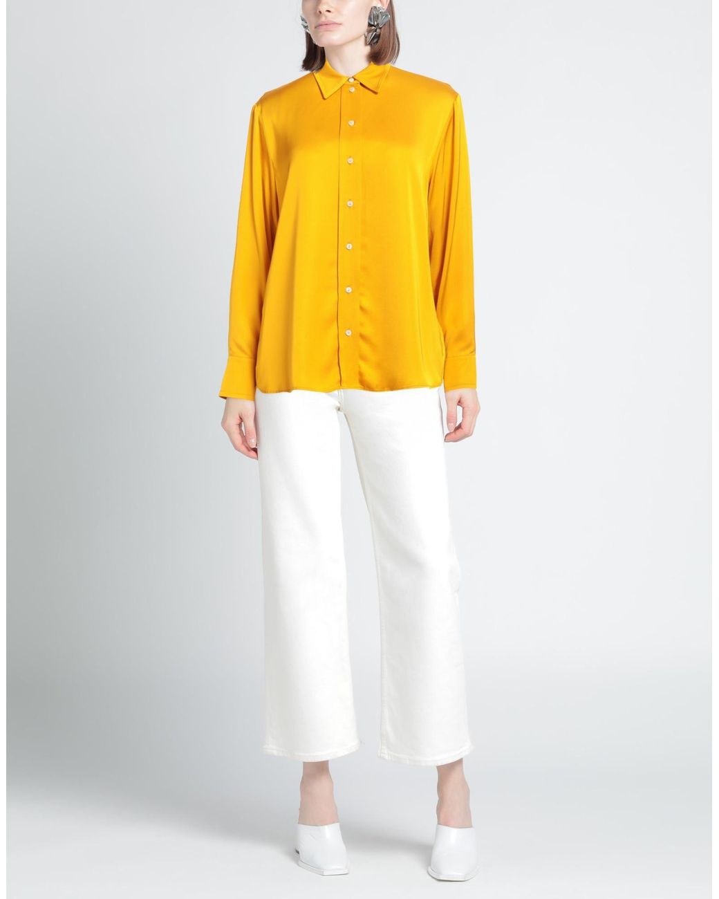 Ines De La Fressange Paris Yellow Shirt