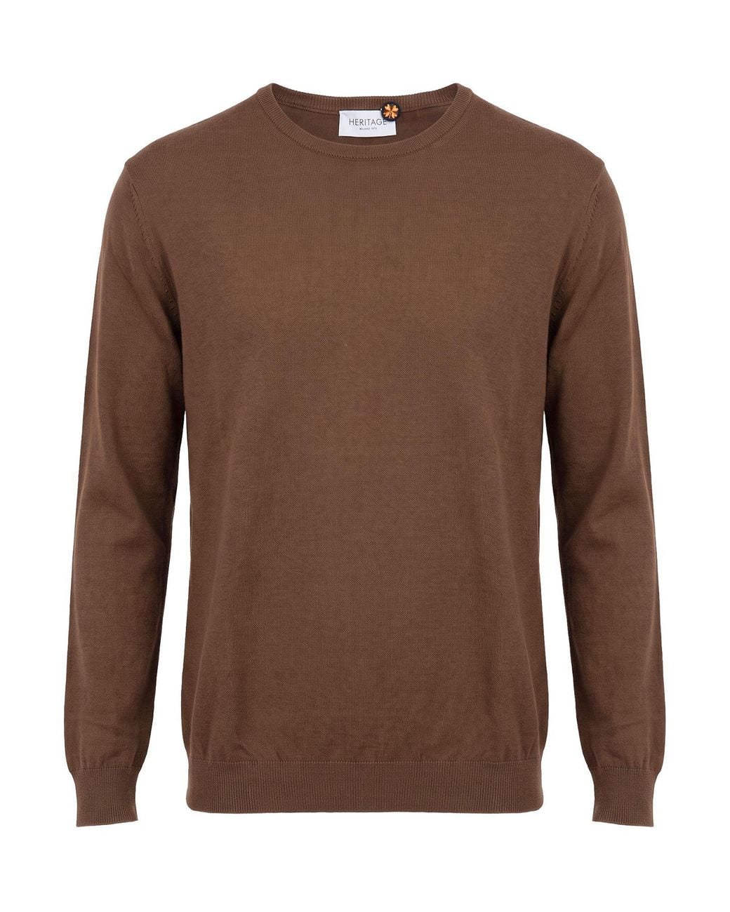 Pullover Heritage de hombre de color Brown