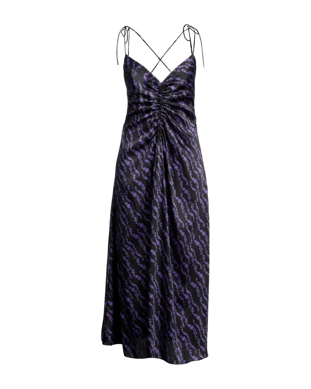 Sandro Blue Midi Dress