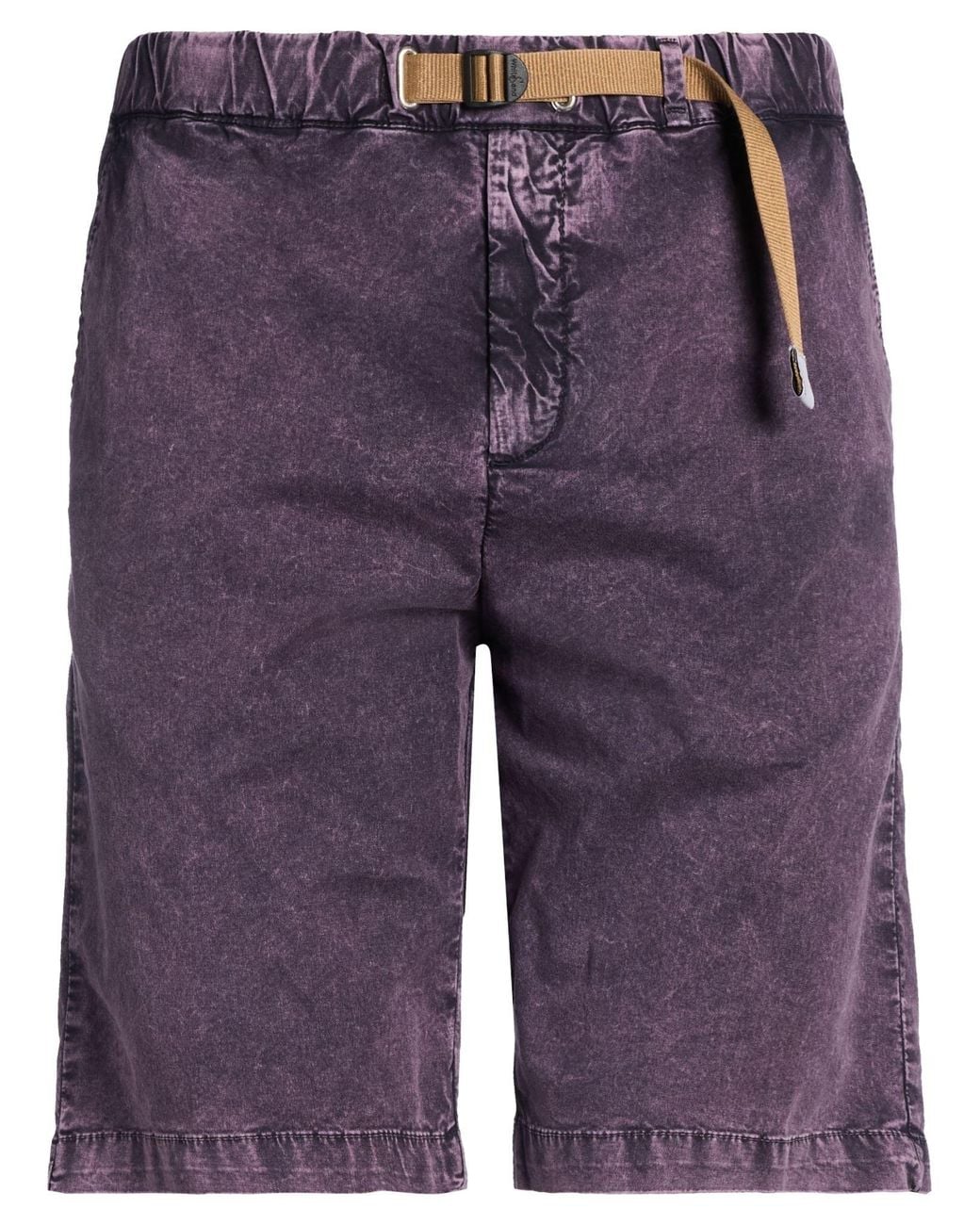 White Sand Blue Denim Shorts for men