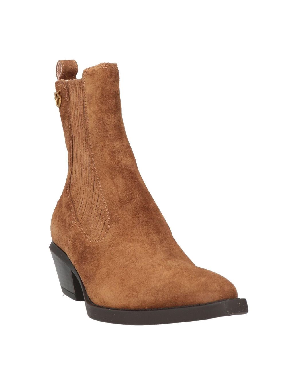 Pinko Brown Ankle Boots