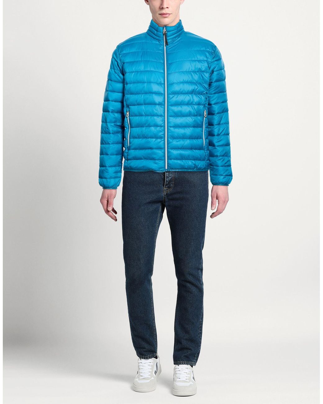 Fred Mello Blue Puffer Polyester for men