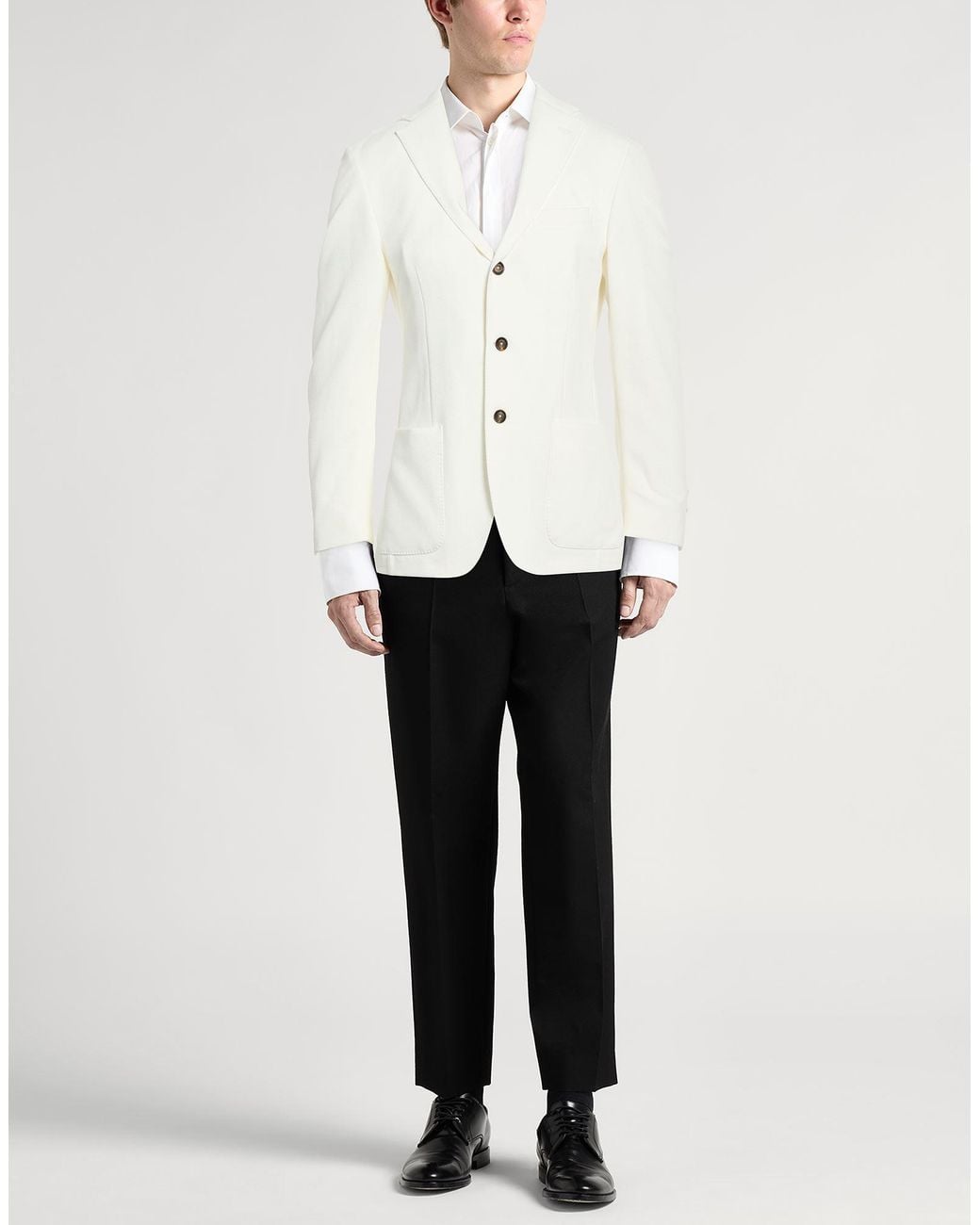 Eleventy White Blazers for men