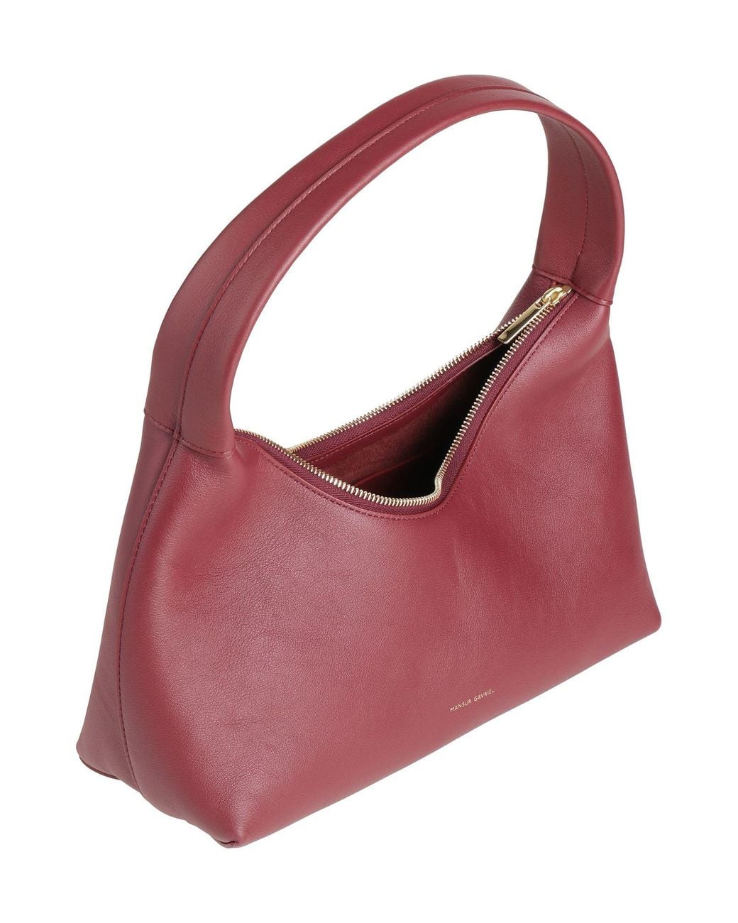 Mansur Gavriel Red Candy -- Burgundy Handbag Leather