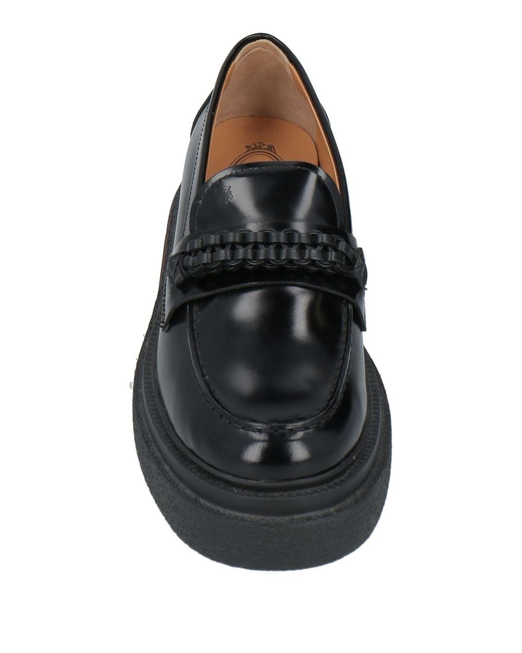Tod's Black Loafers Leather