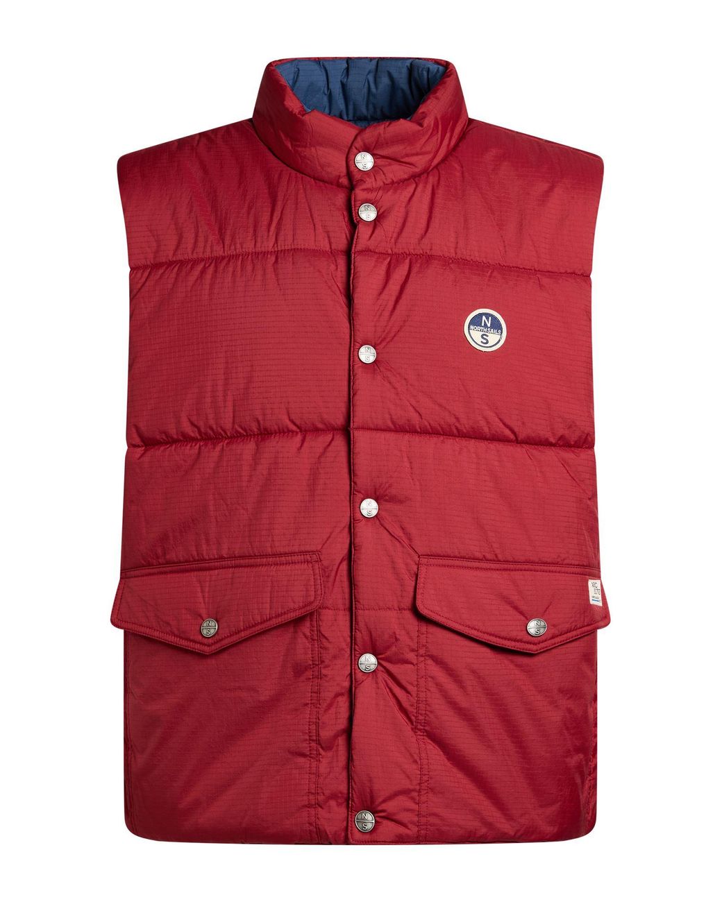 North Sails Red Gilet for men
