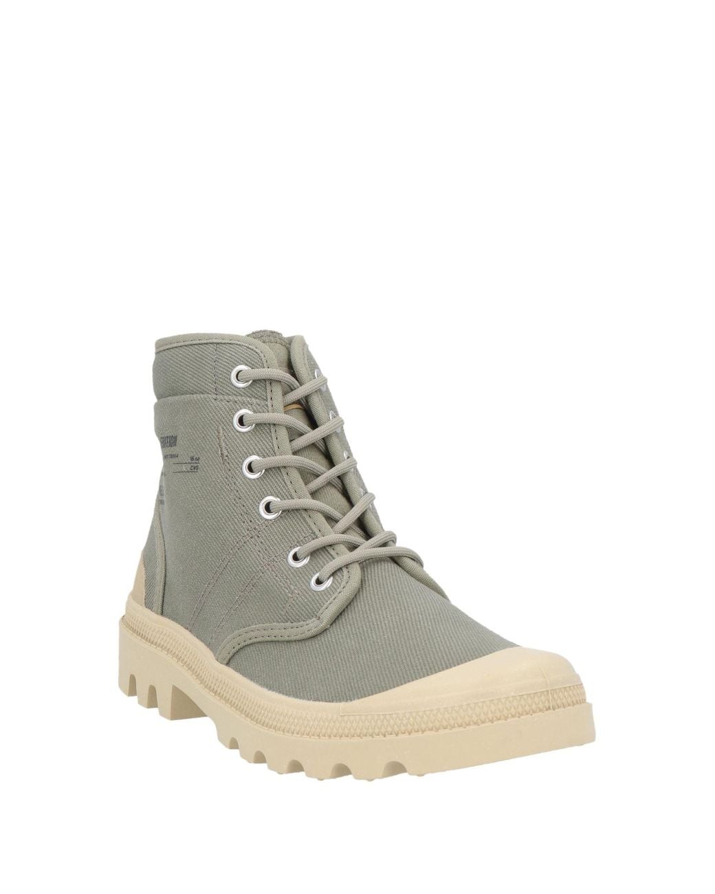 Palladium Gray Ankle Boots