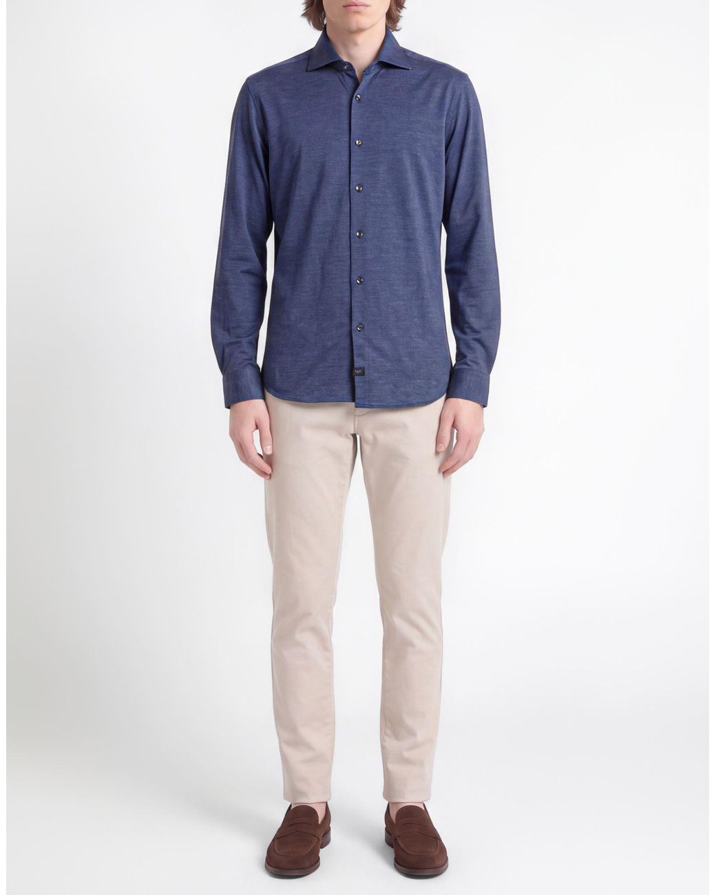 Fay Blue Shirt for men