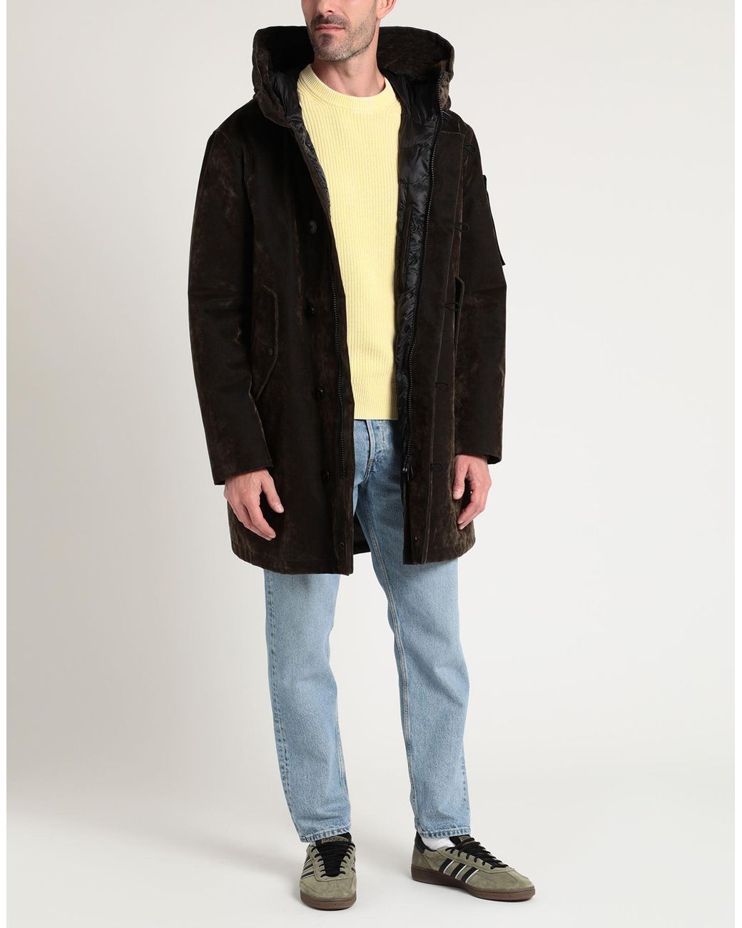 Cappotto di Peuterey in Black da Uomo