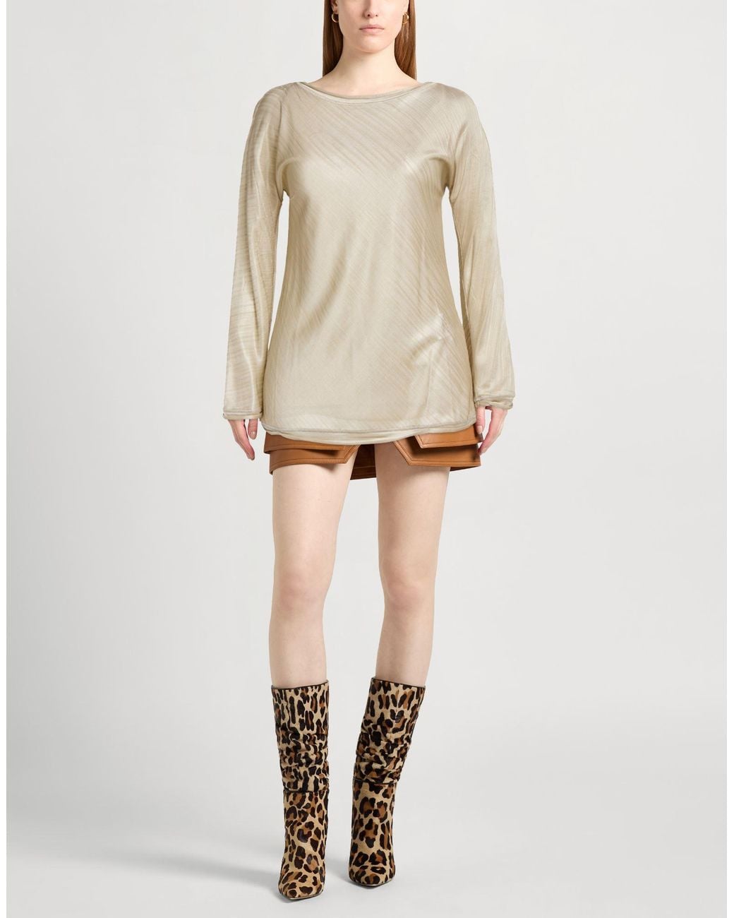 Giorgio Armani Natural T-Shirt Viscose