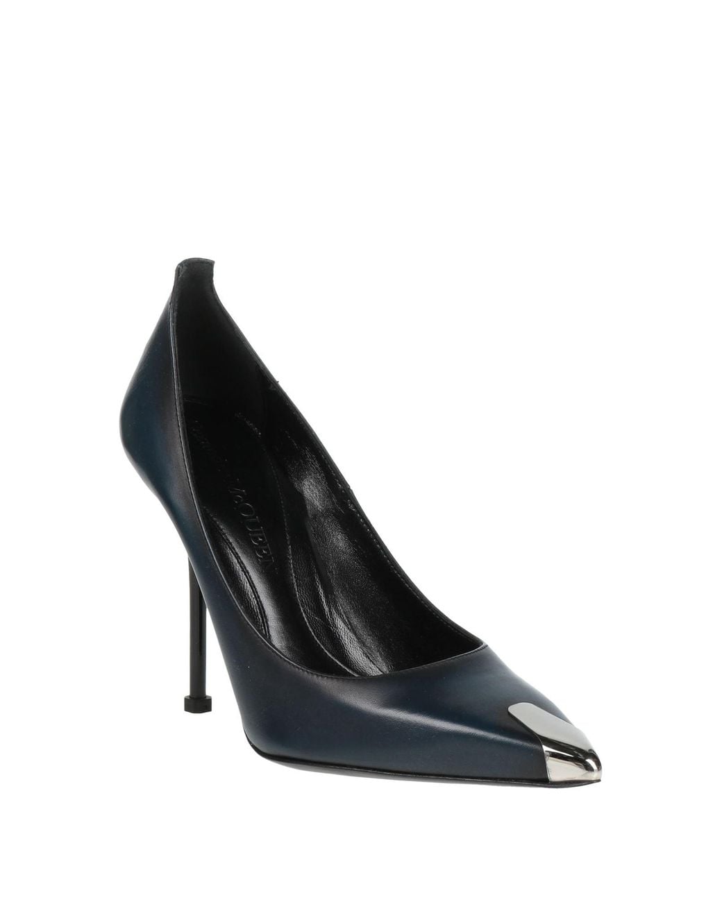 McQueen Blue Pumps Soft Leather