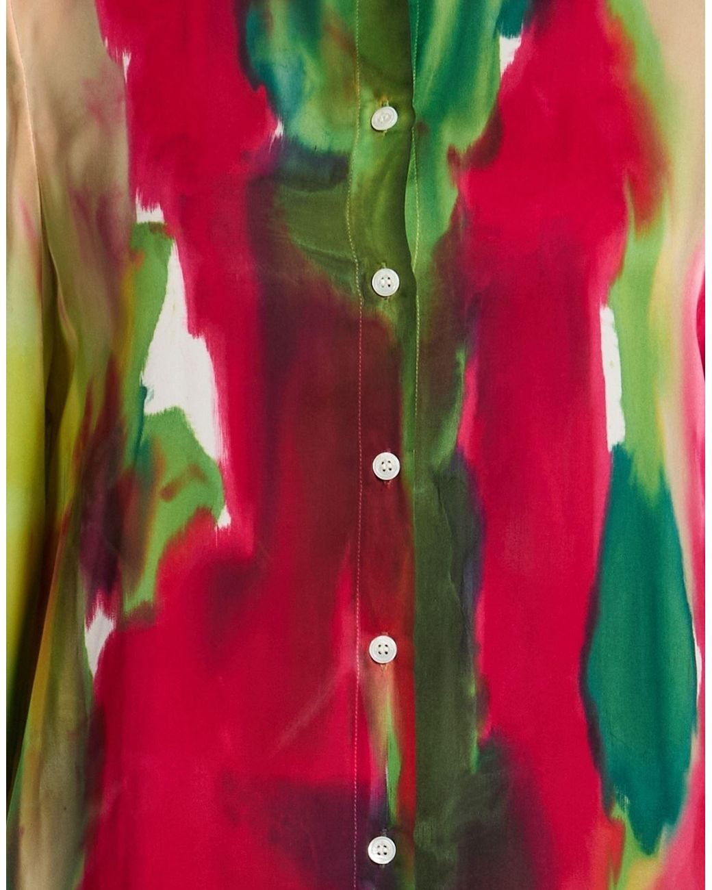 Roberto Collina Red Maxi Dress Polyester