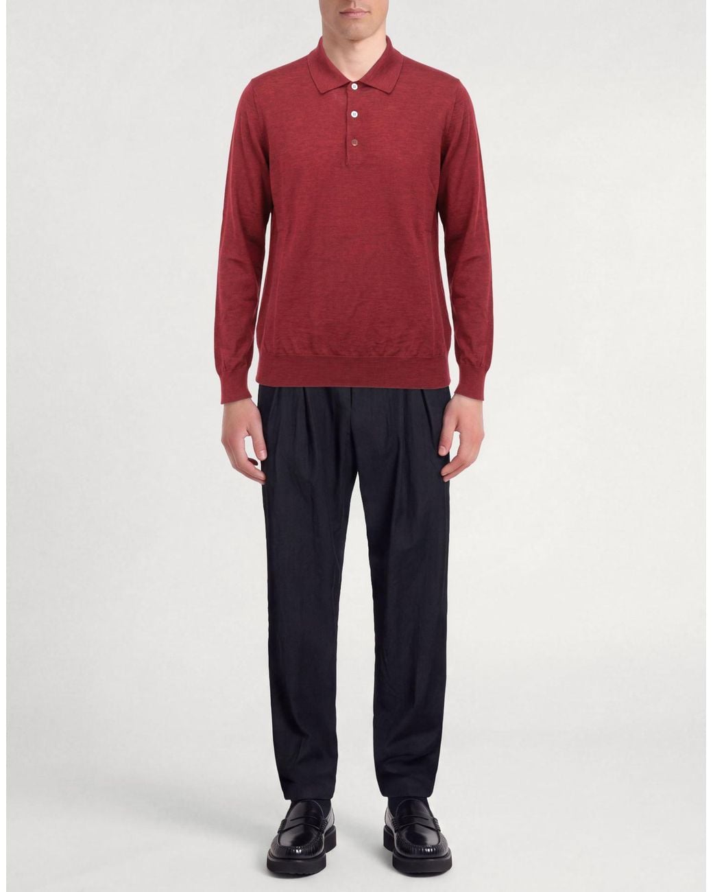 Brunello Cucinelli Red Jumper for men