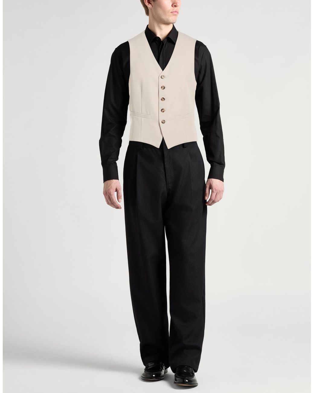 Officina 36 White Waistcoat for men