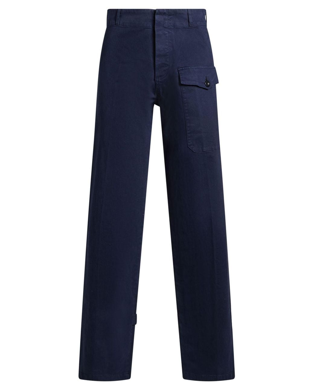 Department 5 Blue Pants Cotton, Elastane