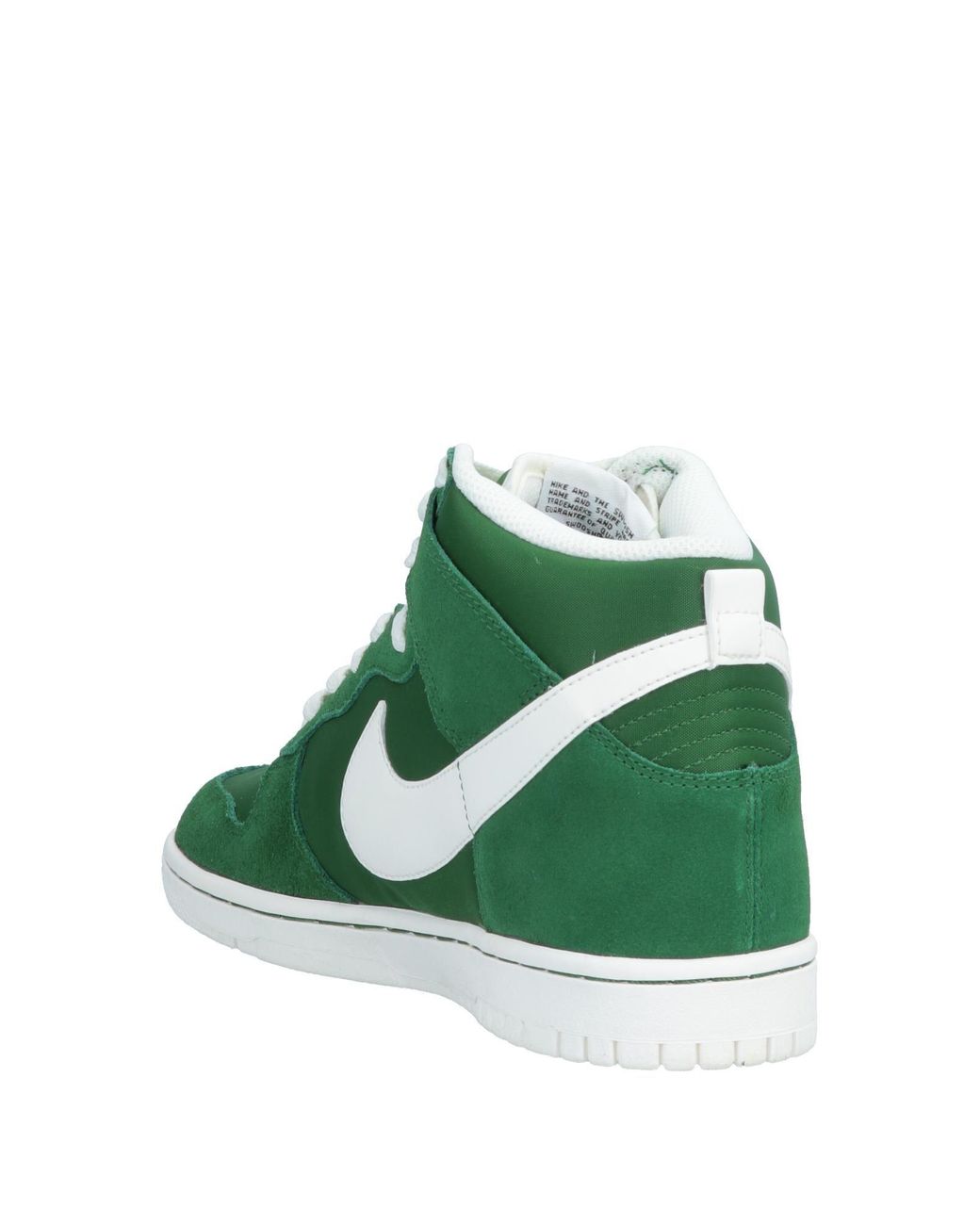 Nike Rubber High-tops & Sneakers in Green for Men | Lyst