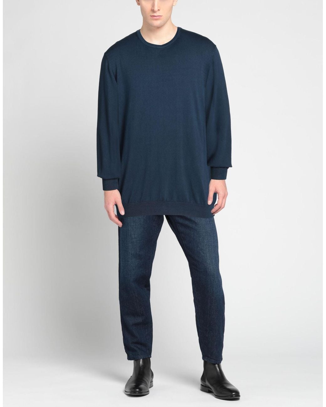 Heritage Blue Jumper for men