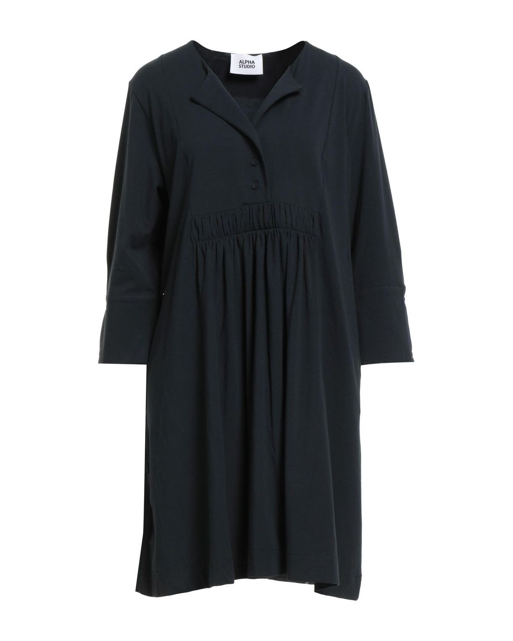 Minivestido Alpha Studio de color Black