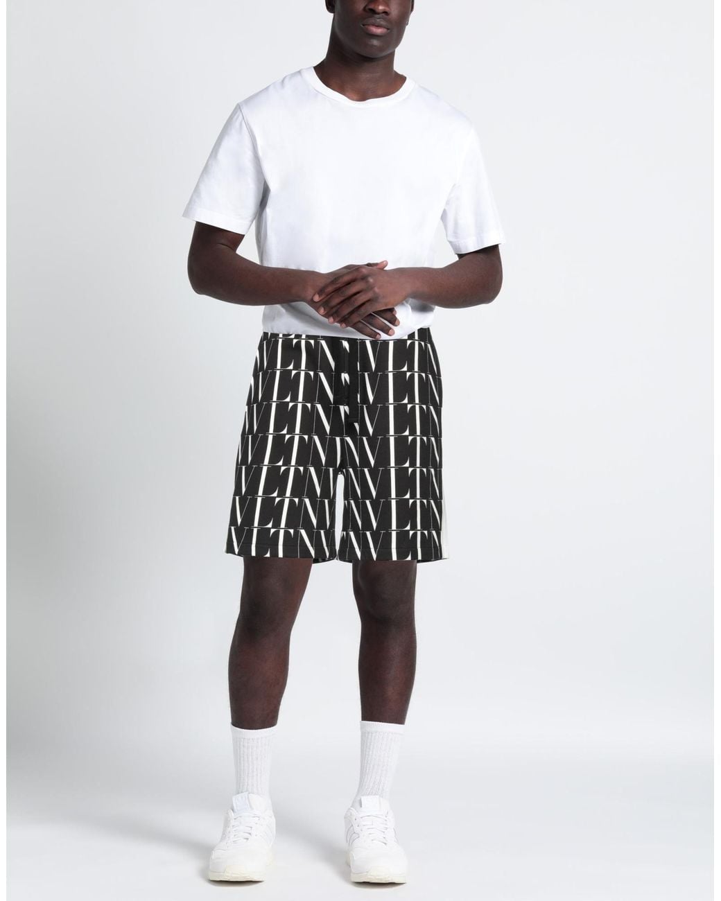 Valentino Garavani Black Shorts & Bermuda Shorts for men