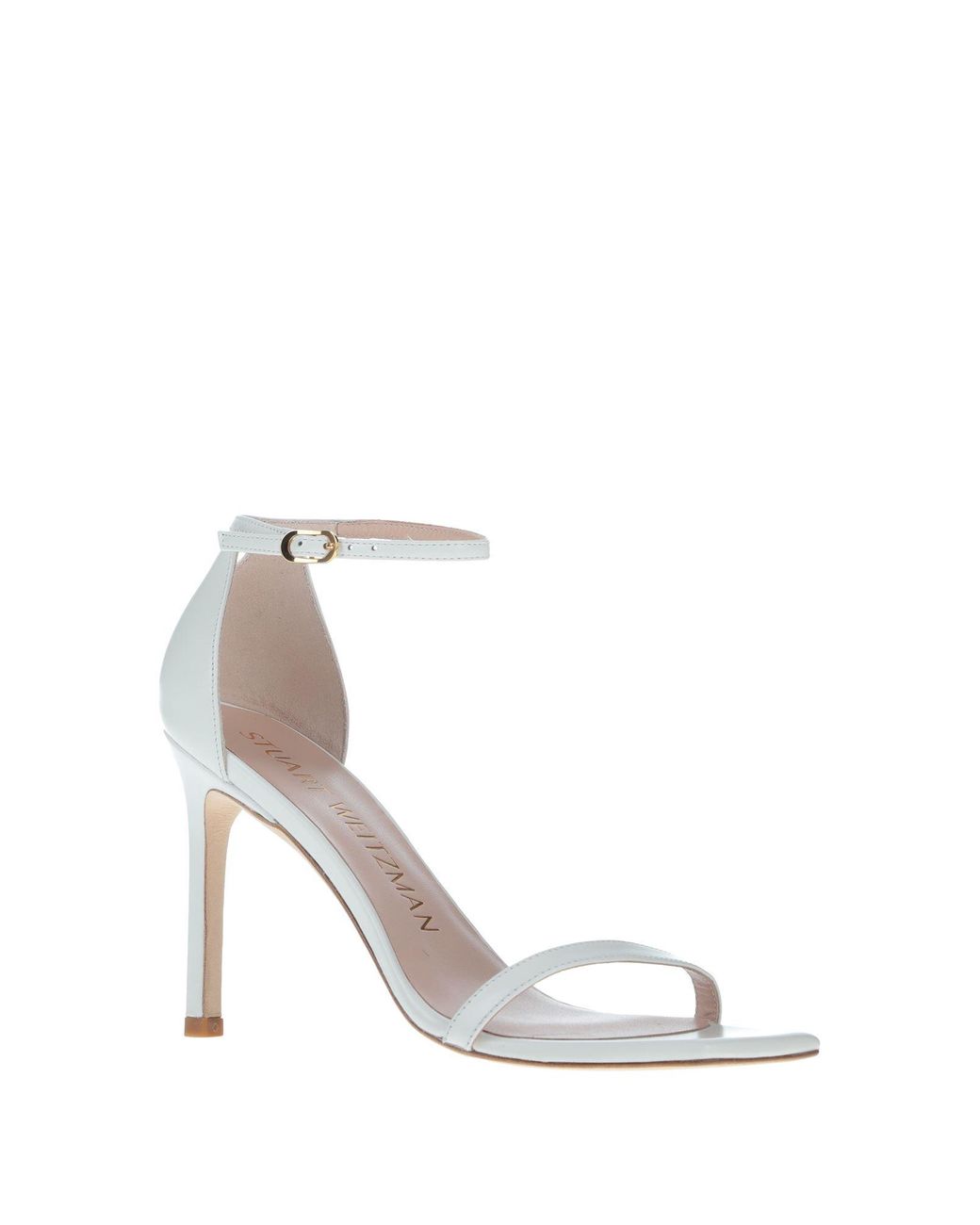 Stuart Weitzman White Sandals
