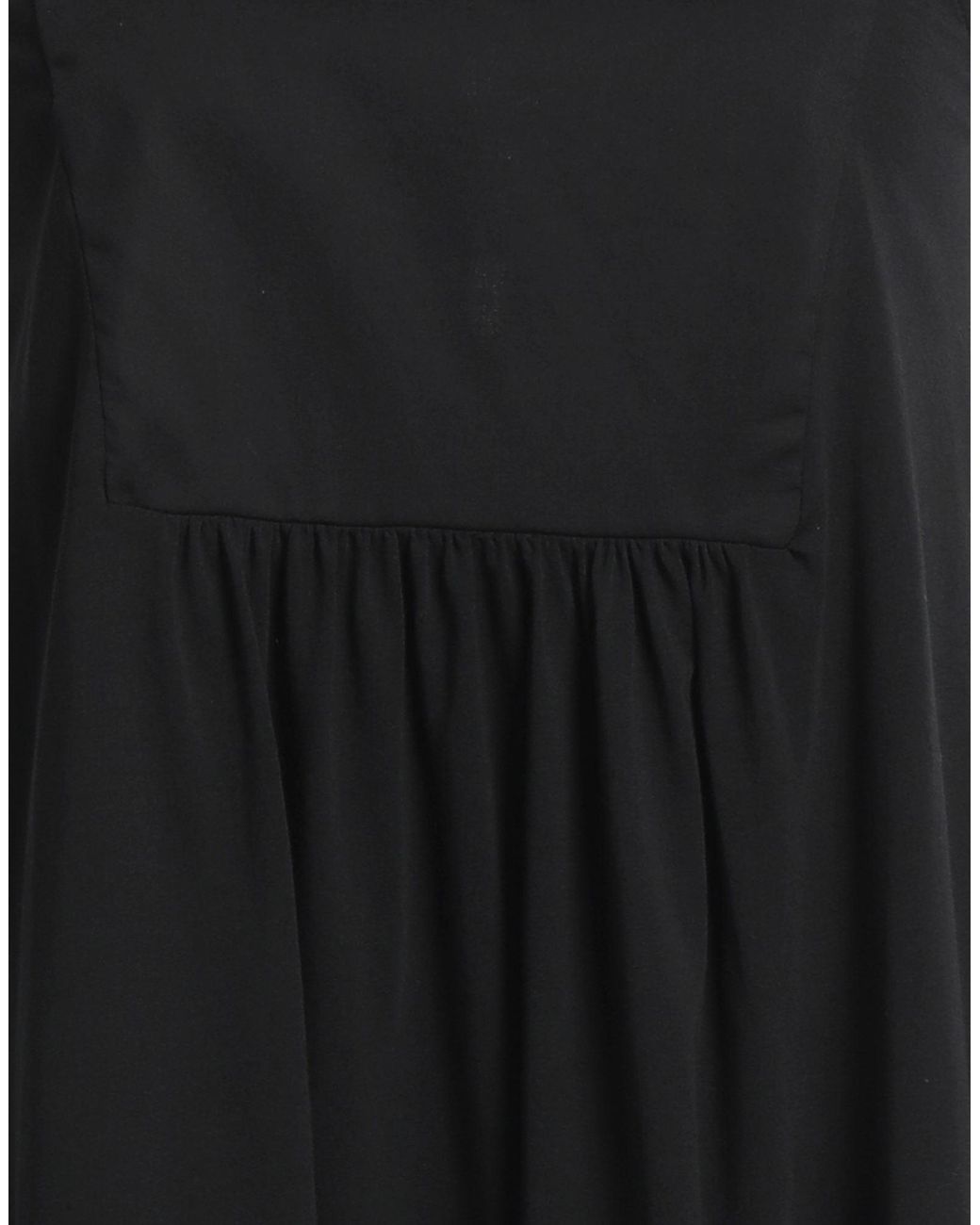Alpha Studio Black Top Cotton, Elastane