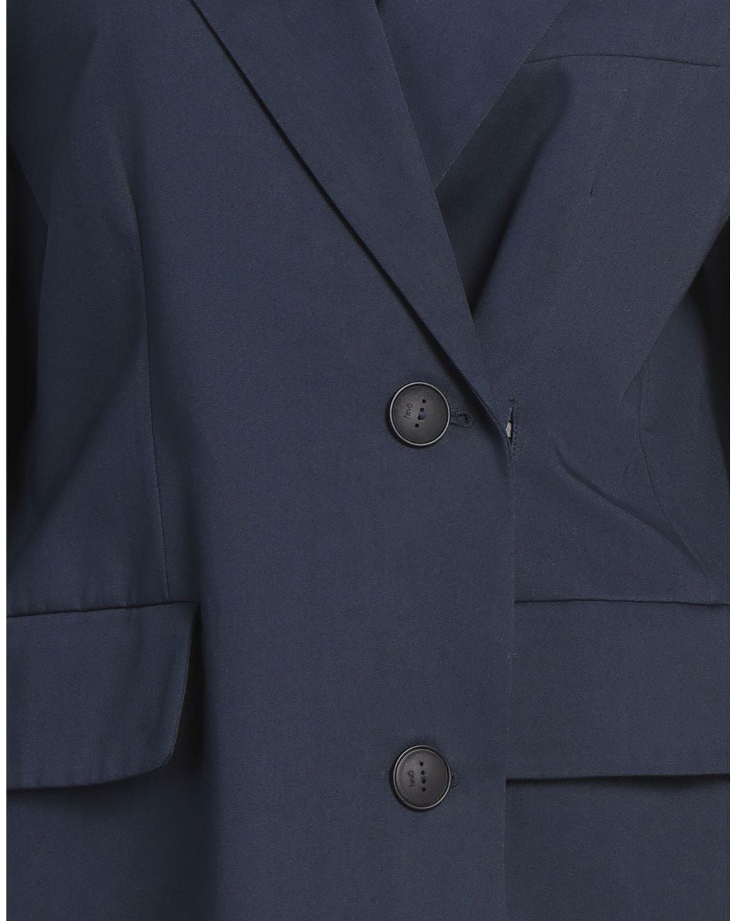 Hevò Blue Blazer Cotton