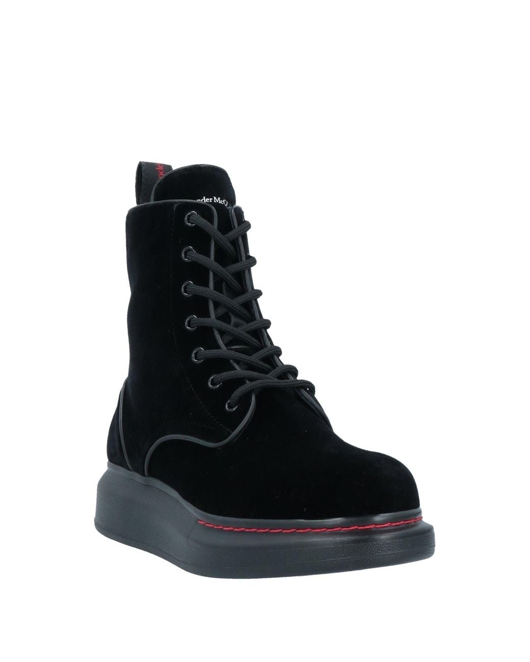 Bottines McQueen en coloris Black
