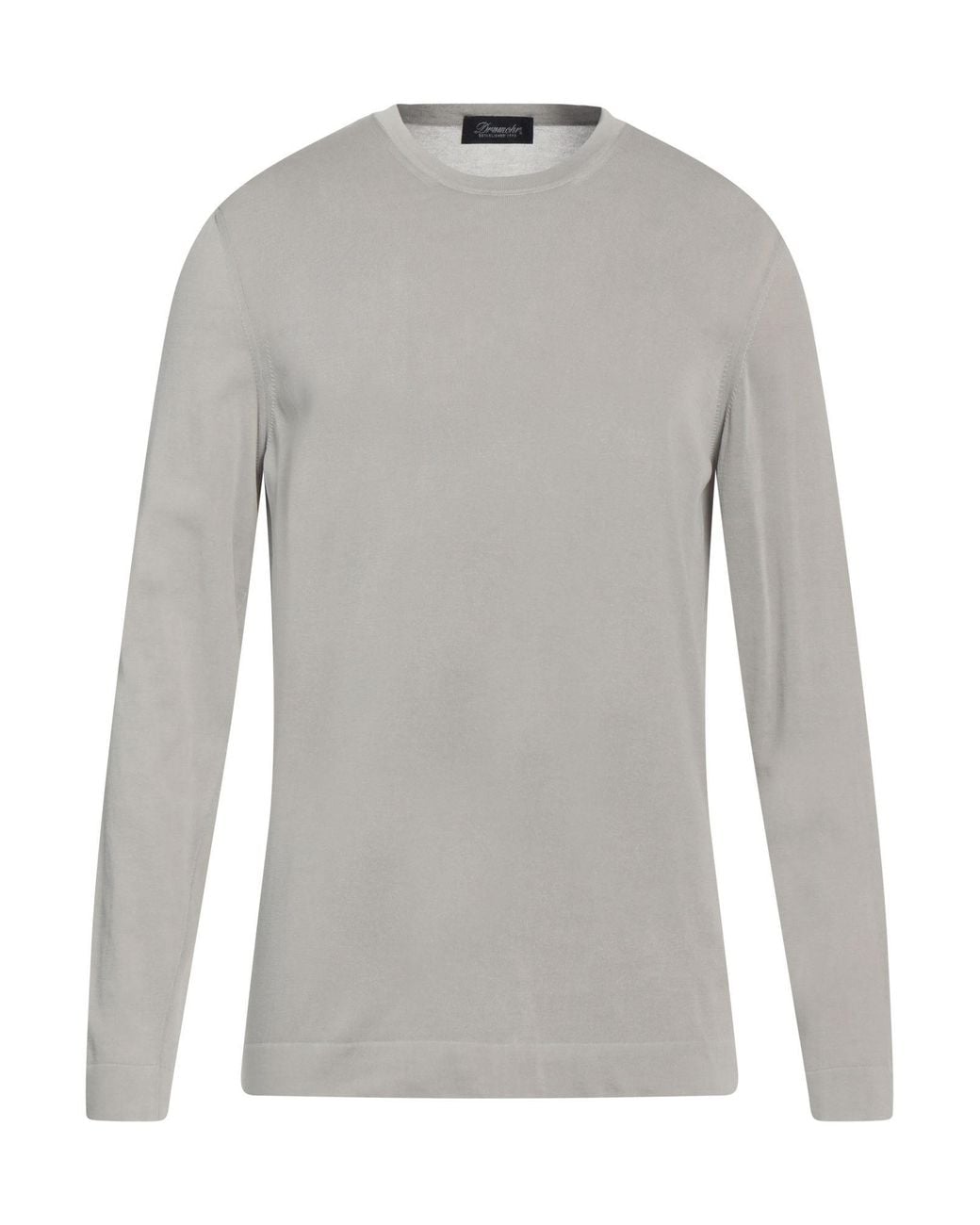 Drumohr Gray Jumper for men
