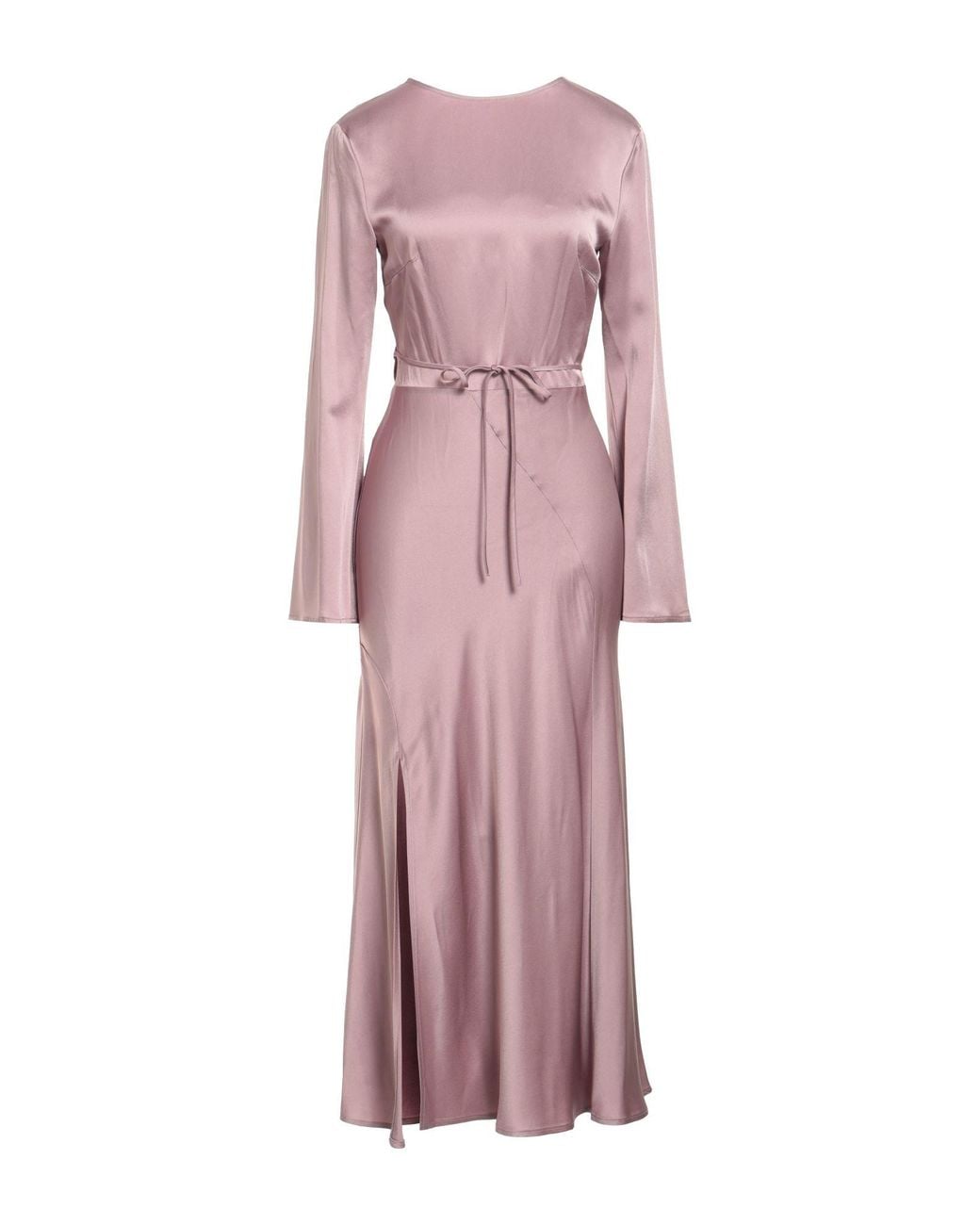 Semicouture Pink Maxi Dress