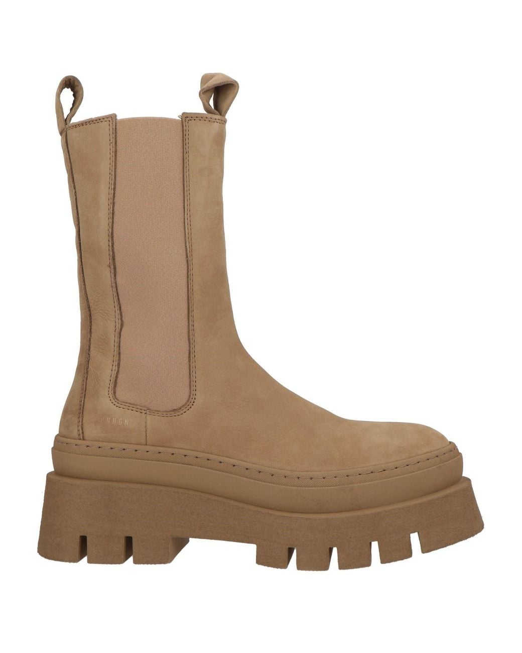 COPENHAGEN Brown Tan Ankle Boots Leather