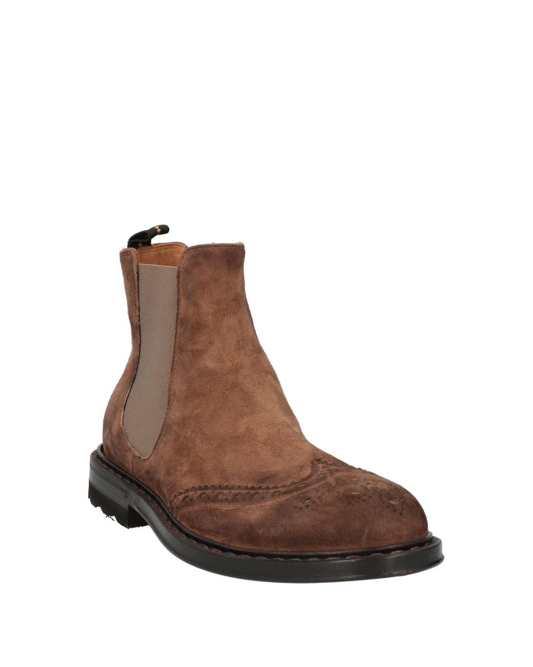 Fabi Brown Ankle Boots Leather for men