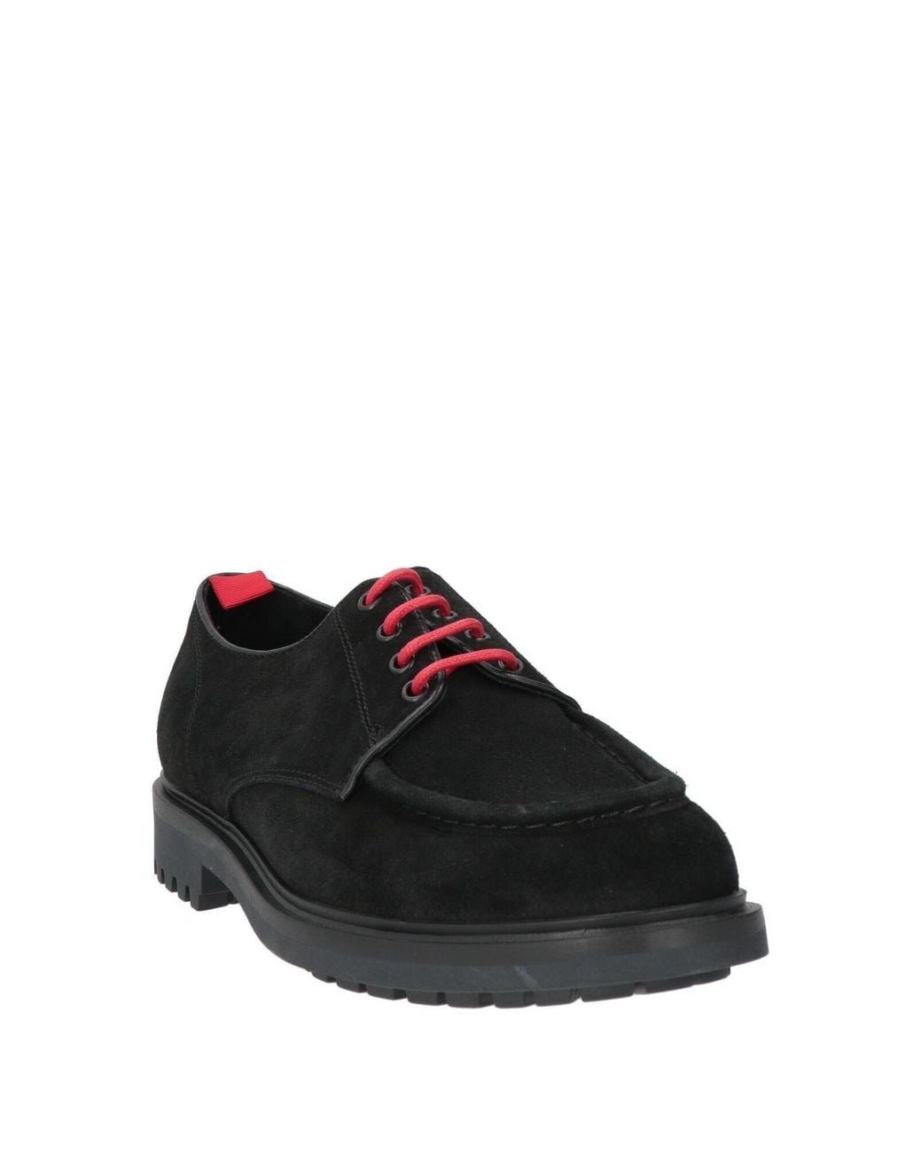 Manuel Ritz Black Lace-Up Shoes for men