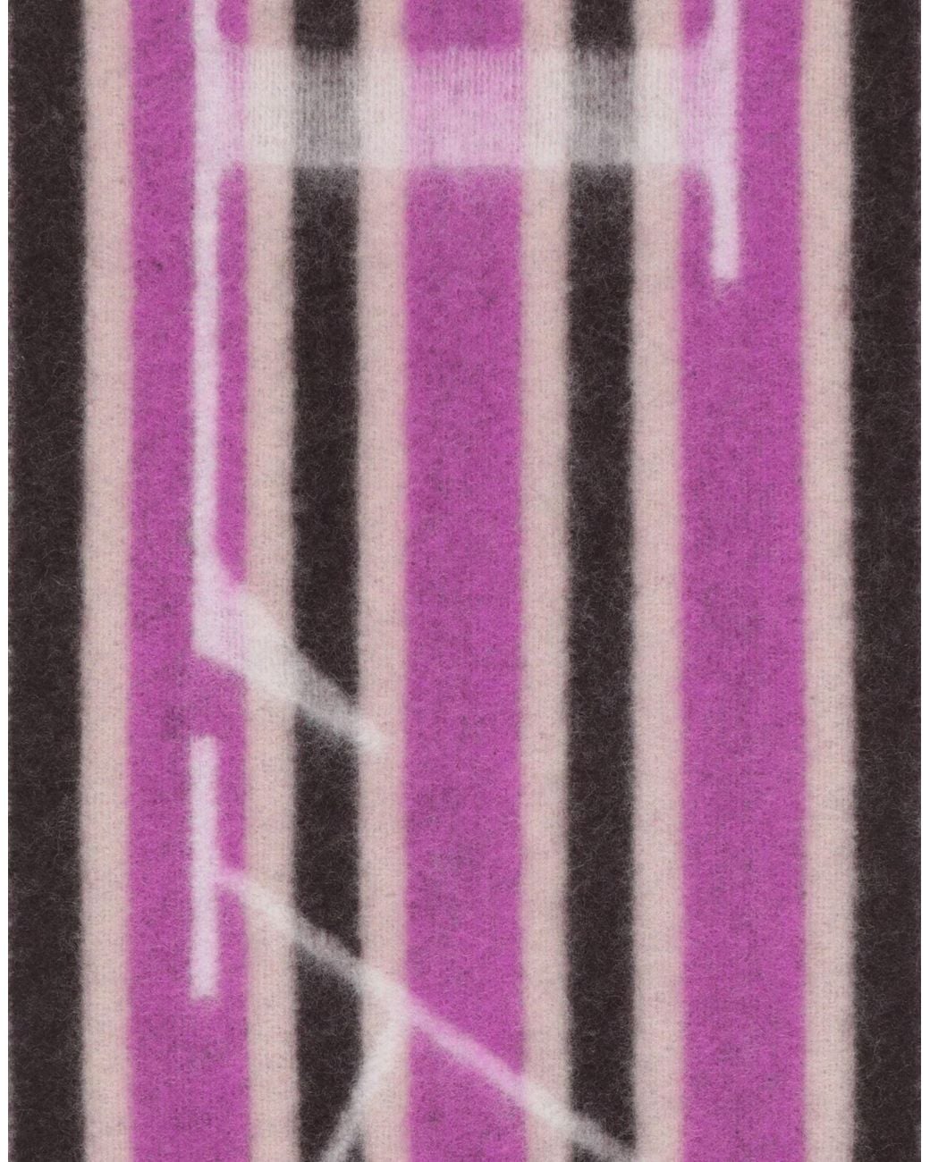Lanvin Purple Mauve Scarf Virgin Wool