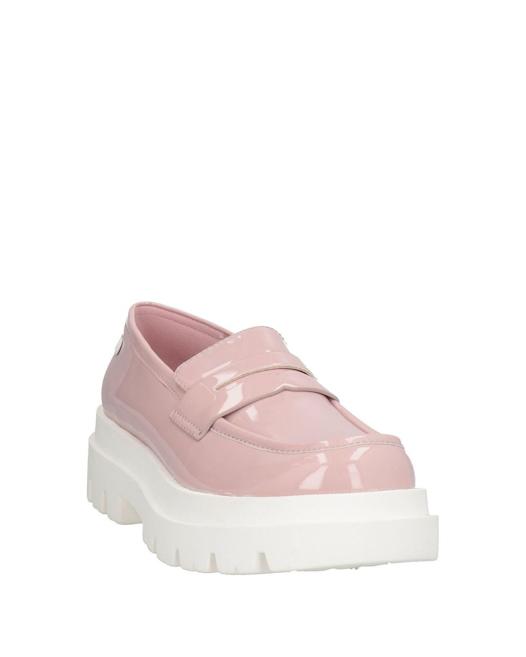 Twinset Pink Loafers Leather