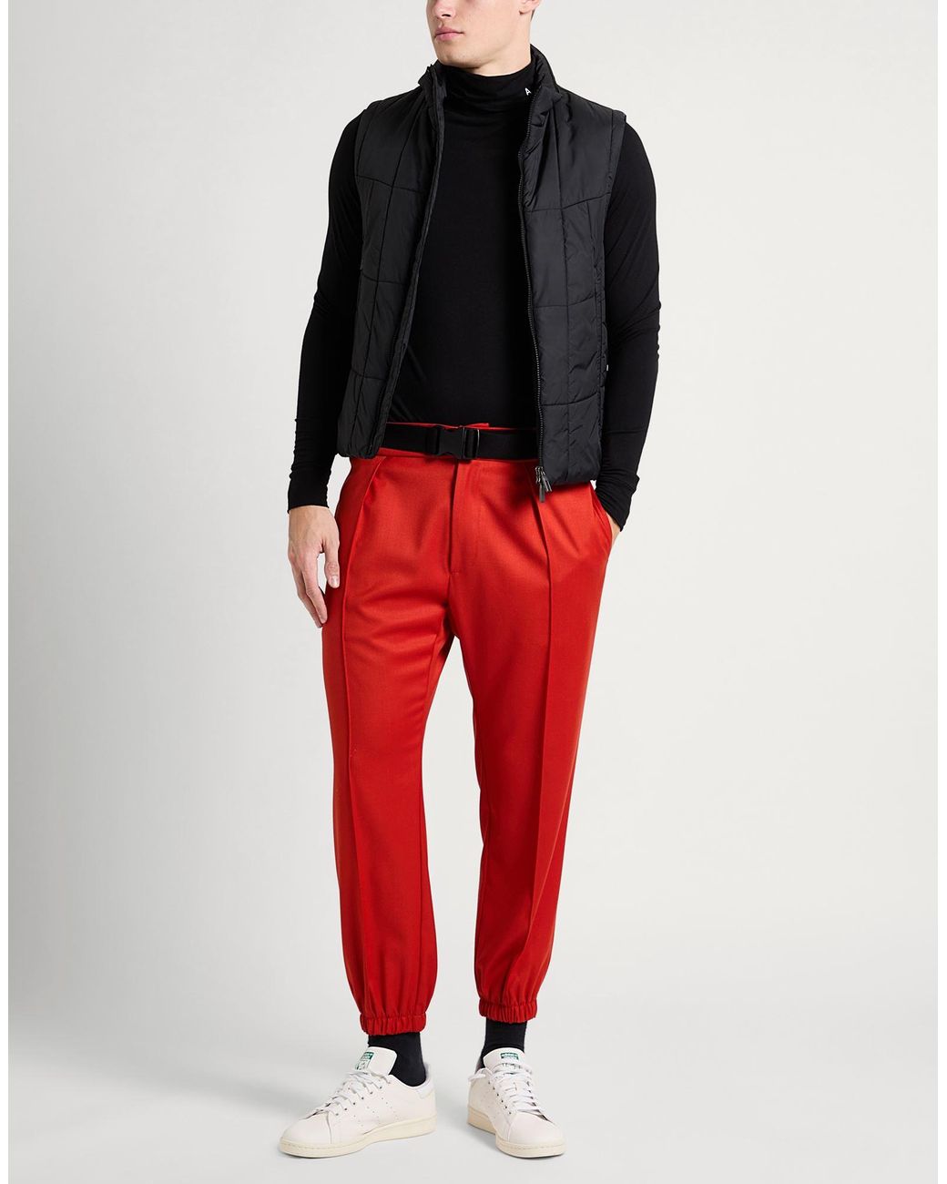 Berwich Red Trouser for men