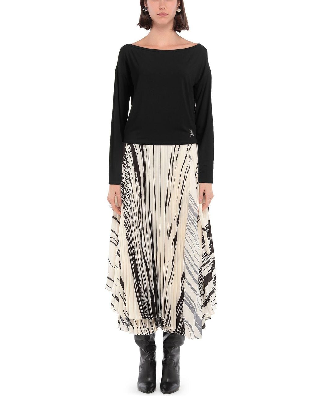 Patrizia Pepe Black T-shirt